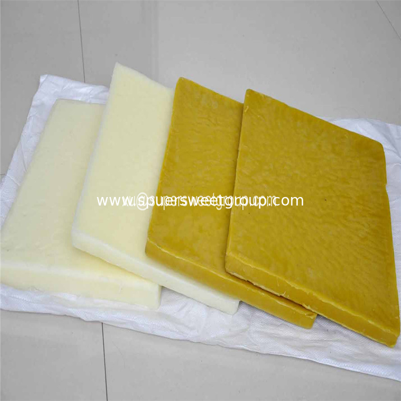 China Refined Yellow/White Beeswax for comestic grade