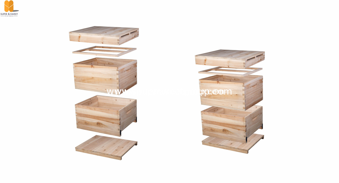 langstroth wood beehive frame with bee way hive frame with bee way