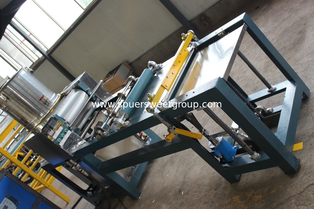 Automatic Beeswax Foundation Sheet Rolling Mill Machine Beeswax Comb Machine