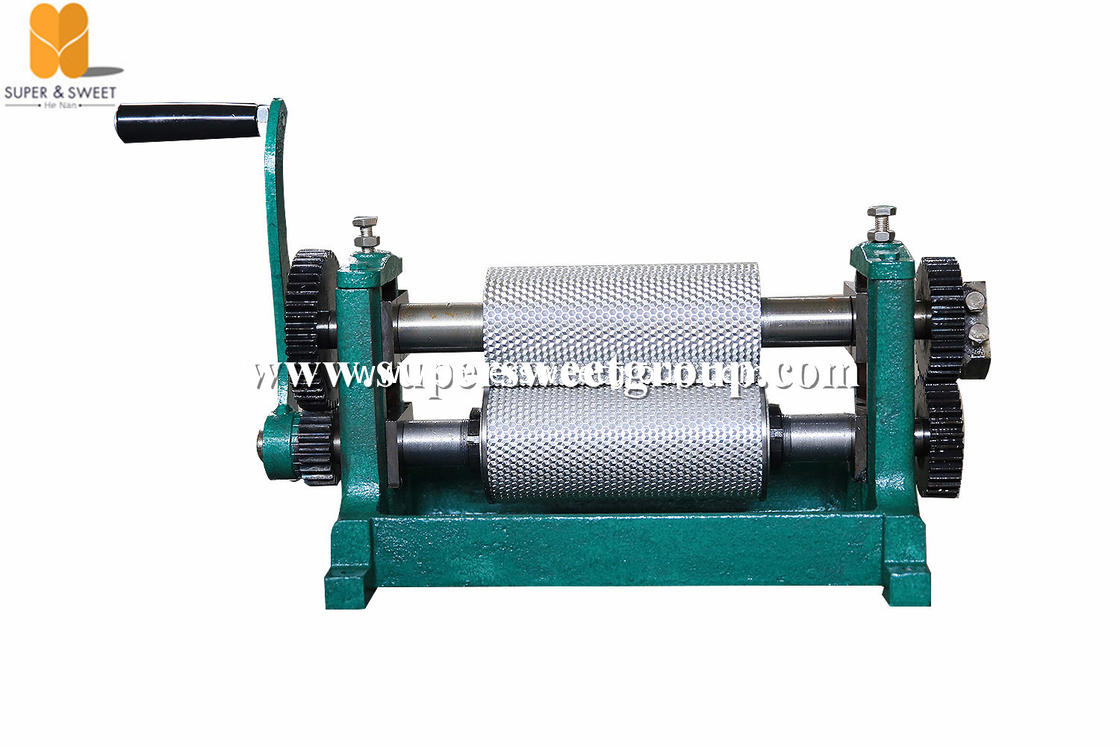 250mm manual bee wax beeswax foundation roller embossing machine