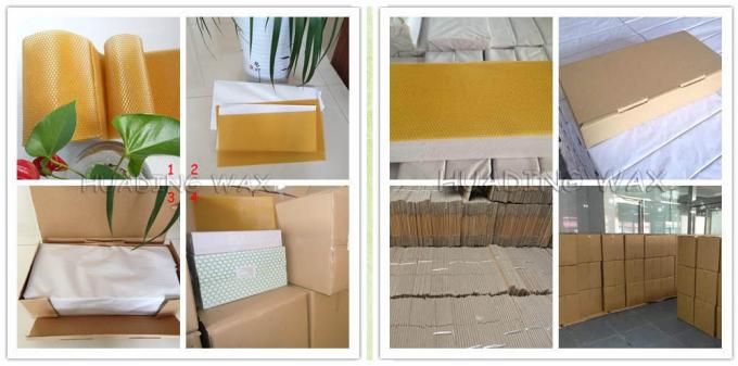 High refined beeswax sheets wholesale| Wax comb foundation for beekeeping from direct manufacturer
