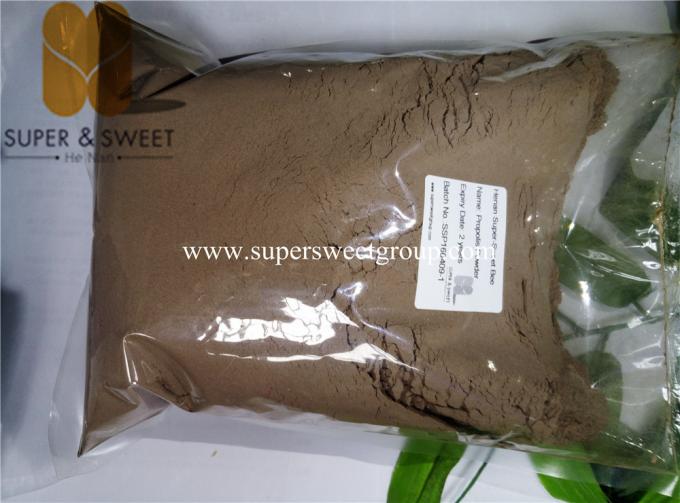 Bulk package 20kg drum bee propolis with carob powder