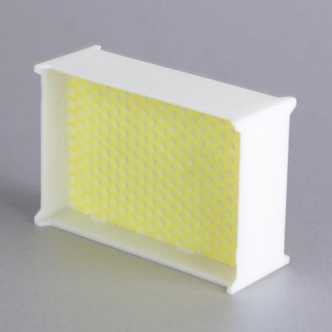 plastic honey storage box for bee comb,hexagon shape comb honey cassettes with frame