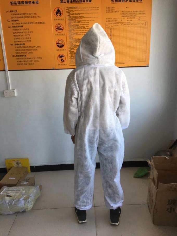 Beekeeping 3 Layer Ultra Ventilated Mesh Overalls Bee Hive Full Suit