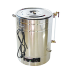 50kg/100kg/200kg Wax Melter Honey Storage Tank Stainless Steel Storage Tank with Heater Honey Bucket Pail