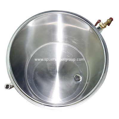 50kg/100kg/200kg Wax Melter Honey Storage Tank Stainless Steel Storage Tank with Heater Honey Bucket Pail