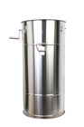Apiculture manual stainless steel 2 frame reversible honey extractor manual honey extractor