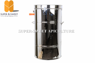 Promotion 304 stainless steel 2 frame honey bee extractor with honey gate