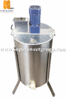 Quality 120V/240V 3 frames electrical honey bee extractor with legs and gate