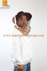 White Beekeeping Suit BeeKeeping jacket with zipper+ Veil Hood