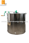 Factory price stainless steel 6 frames manual bee honey extractor machine