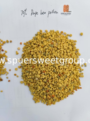 Raw Natural Mixed Bee Pollen From Qinghai Mountain China High Quality Food Grade Fresh Granule Rape  Mixed Bee Pollen