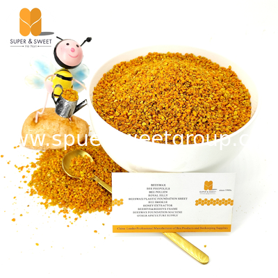 Bee Farm Wholesale Bulk Organic Pure Natural Food Grade Improve Immune Anti-aging Cosmetology Fresh Rape Honey Bee Flower Pollen