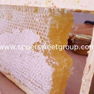 Premium All Natural Raw China Bee Honeycomb Food Grade 100% Pure Edible Honey Comb with Whole Frame Beehive Honey 2kg