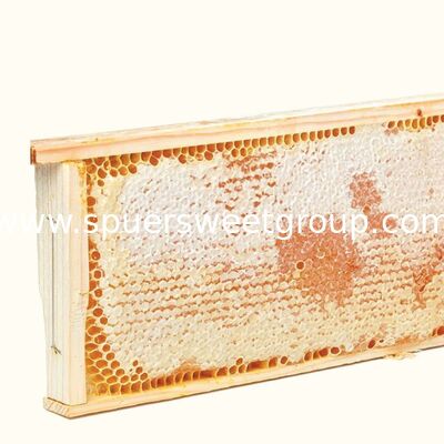 100% Organic Pure Natural Raw Honeycomb Bulk Wholesale Fresh Comb Honey with Whole Frame From China Wild Bees Premium Quality