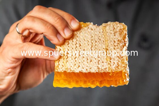 100% Natural Raw Honeycomb From China Sweet Taste Pure Wild Beehive Honey High Quality Bulk Sale With Whole Frame 2kg