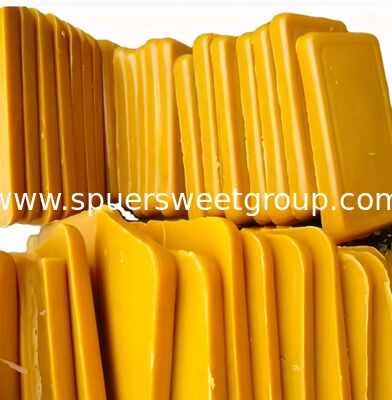 High Quality Natural Yellow Beeswax Slab Block Bulk Wholesale Factory Supply for Candle Making Cosmetics Wood Furniture
