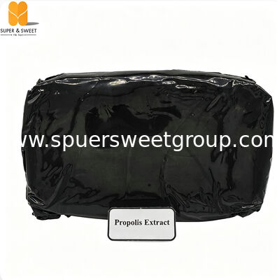 Wholesale 100% Pure Refined Black Bee Propolis Block Water Alcohol Soluble High Flavonoids Food Grade Bulk for Immunity