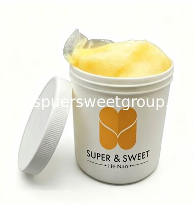 100% Natural Fresh Royal Jelly 10-HDA 1.8% 2.0% GMP HALAL Food Grade Bulk 1kg Vacuum Pack High Quality Factory Wholesale