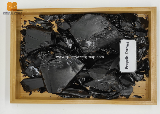 Natural Organic Solid Propolis Bulk Wholesale Pure Refine Green Water Wine Soluble Medical Grade  Propolis Extract Block