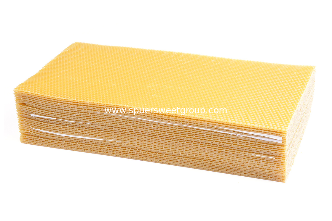 China manufacture supply 100%pure beeswax foundation