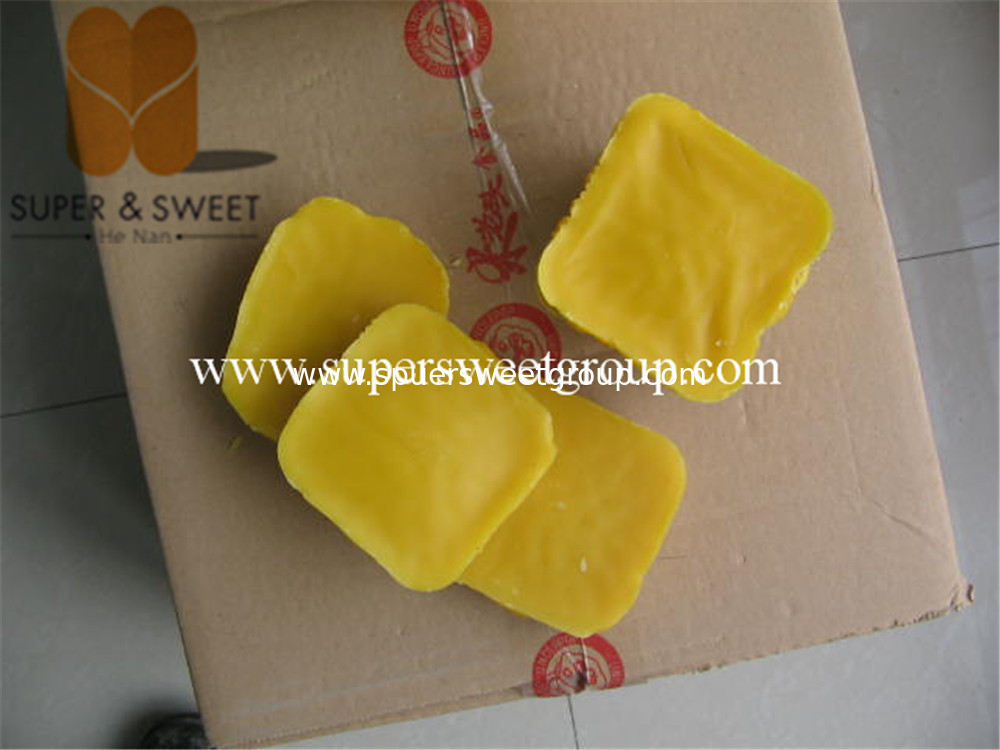 competitive price yellow beeswax slabs for bee wax foudantion sheet