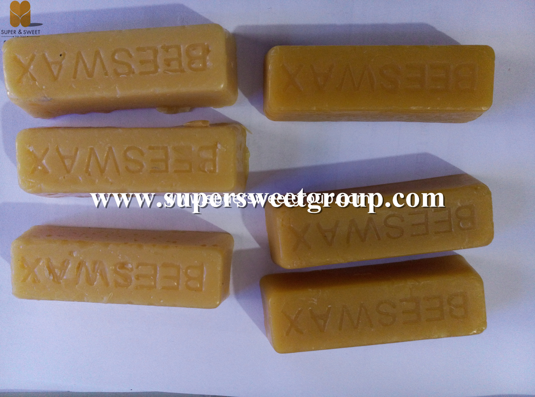 Pure Yellow BEESWAX Block - 100% Natural, Craft Grade, Wholesale - (1 lb)