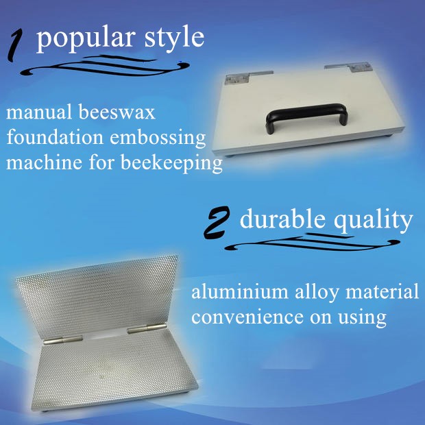 Manual beeswax comb foundation sheet mold ,notebook type beeswax sheet